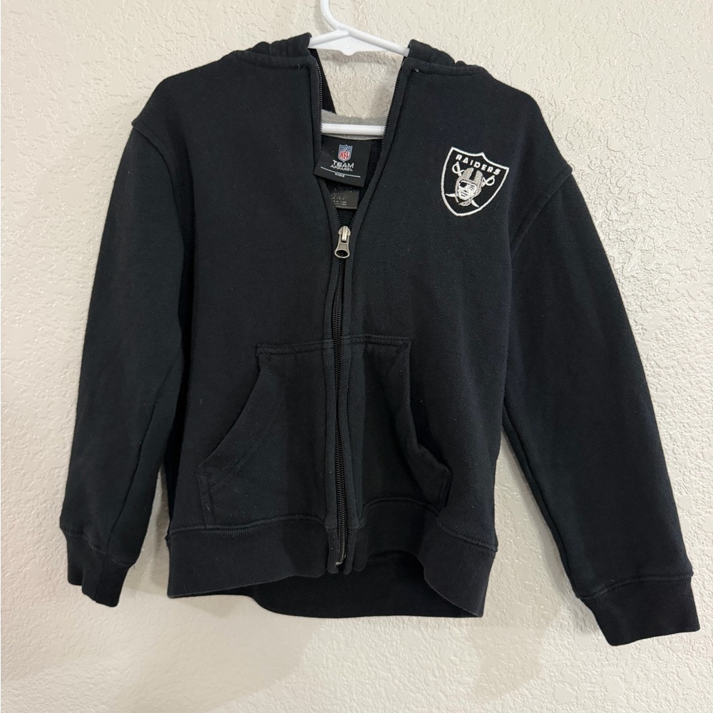 NFL Raiders Black Kids Hoodie